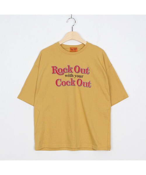 OLDMICKEY (オールドミッキー)の「レタリングプリントオーバーフィット半袖Tシャツ(P000BKNZ)(Tシャツ/カットソー・レディース・F)」の1枚目の写真