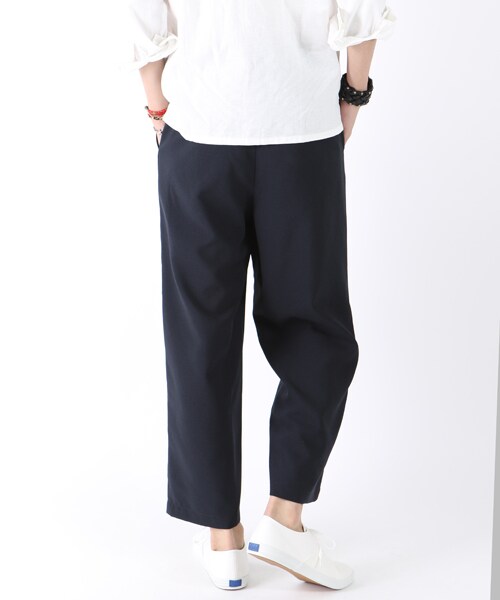 FREAK'S STORE（フリークスストア）の「タックワイドパンツ（パンツ・チャコールグレー/ブラック/ネイビー・M/L）」の12枚目の写真