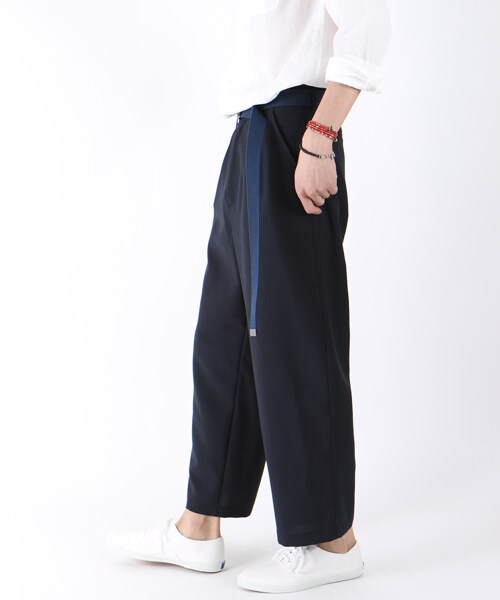 FREAK'S STORE（フリークスストア）の「タックワイドパンツ（パンツ・チャコールグレー/ブラック/ネイビー・M/L）」の10枚目の写真