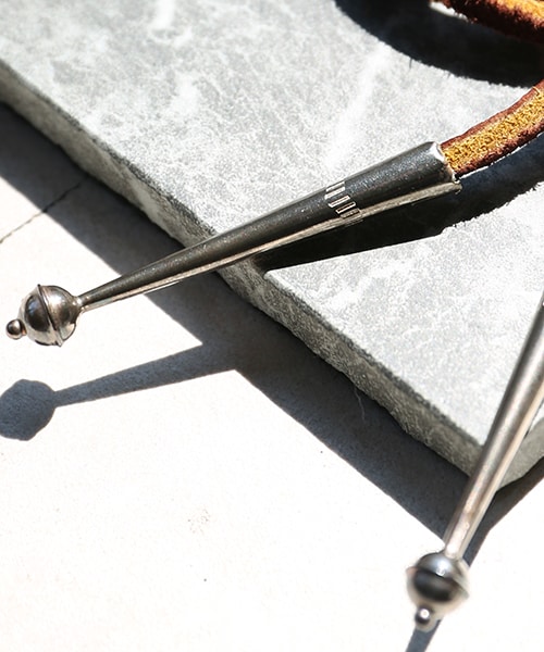 YUKETEN（ユケテン）の「Leather Bolo Tie w/Concho（）」 - WEAR