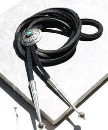 YUKETEN（ユケテン）の「Leather Bolo Tie w/Concho（）」 - WEAR