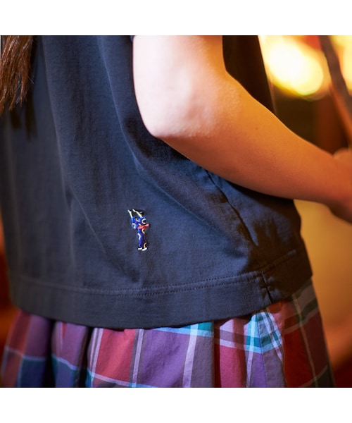 Sunny clouds(サニークラウズ)の「サニークラウズ 盆踊りTシャツ〈レディース〉(Tシャツ/カットソー・レディース・ブラック・MP/M /L /LL/3L/MT/LT)」の6枚目の写真