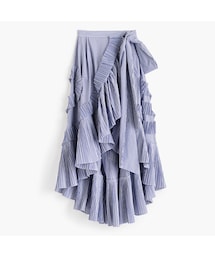 【未使用】J.CREW チュールスカート  ジェイクルー J.CREW（ジェイクルー）の「Collection ruffle skirt in striped