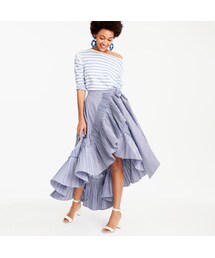 【未使用】J.CREW チュールスカート  ジェイクルー 新色追加］シアーレイヤードチュールスカート