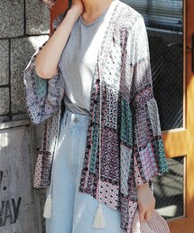 DHOLIC | タッセルストラップアンバランスエスニックブラウス(シャツ/ブラウス)