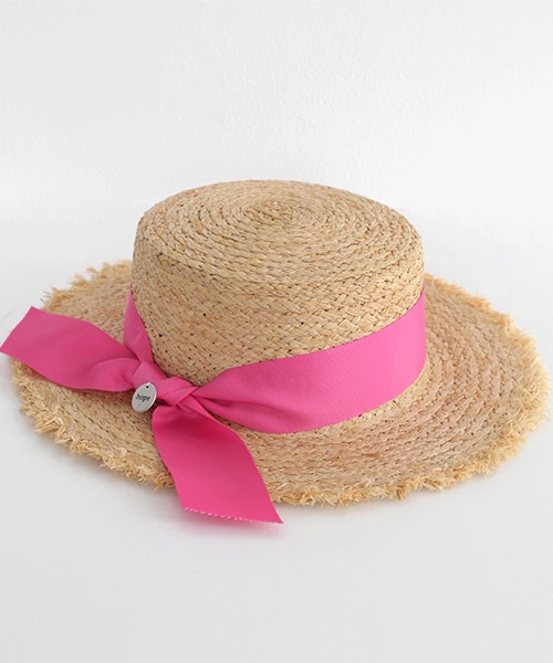 DHOLIC（ディーホリック）の「ビッグリボンポイントストローハット（ハット・レディース・ONE）」の5枚目の写真