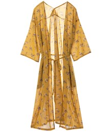 w closet | 小花柄シフォンガウン(トップス)