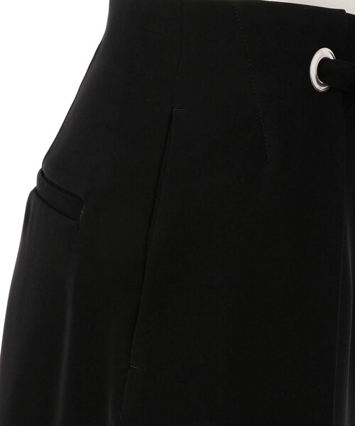 G.V.G.V.（ジーヴィージーヴィー）の「WAIST EYELET WIDE PANTS（パンツ・レディース・BLACK/BEIGE・34/36）」の8枚目の写真