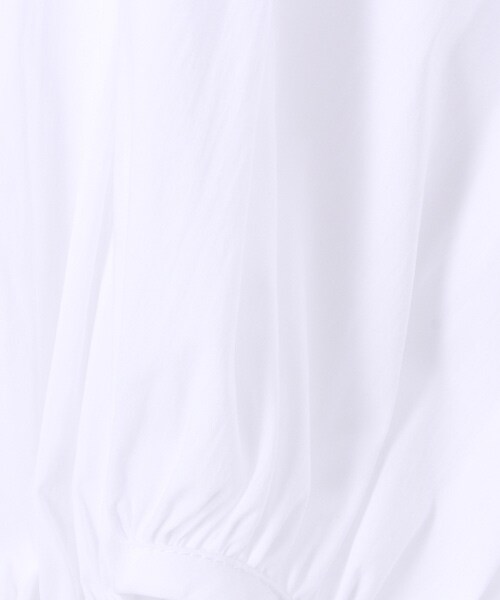 PAGEBOY（ページボーイ）の「サッシュベルト付ボリューム袖ワンピース（ワンピース/ドレス・レディース・オフホワイト/ブラウン/ネイビー）」の12枚目の写真