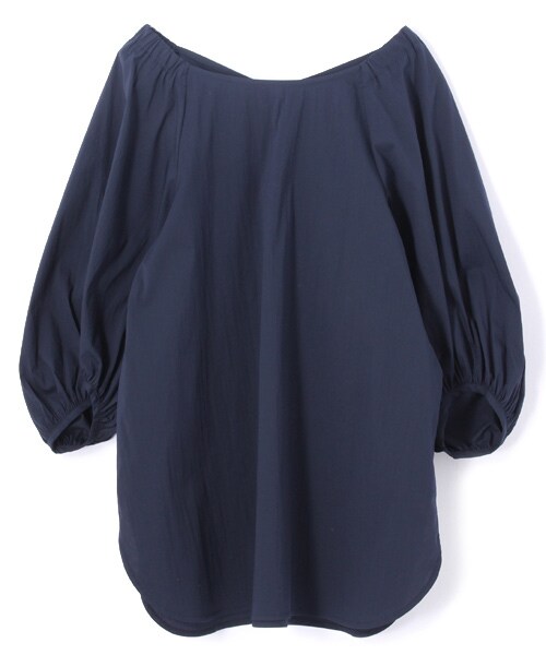 PAGEBOY（ページボーイ）の「サッシュベルト付ボリューム袖ワンピース（ワンピース/ドレス・レディース・オフホワイト/ブラウン/ネイビー）」の10枚目の写真