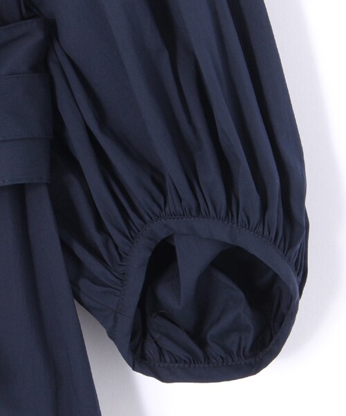 PAGEBOY（ページボーイ）の「サッシュベルト付ボリューム袖ワンピース（ワンピース/ドレス・レディース・オフホワイト/ブラウン/ネイビー）」の6枚目の写真