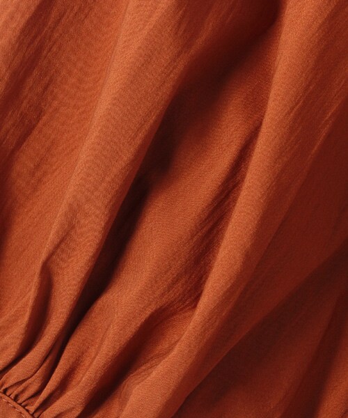 PAGEBOY（ページボーイ）の「サッシュベルト付ボリューム袖ワンピース（ワンピース/ドレス・レディース・オフホワイト/ブラウン/ネイビー）」の11枚目の写真