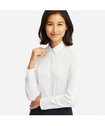 UNIQLO | スーピマコットンストレッチシャツ（長袖）(シャツ/ブラウス)