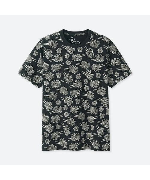 UNIQLO（ユニクロ）の「カウズ×ピーナッツグラフィックT（半袖）（Tシャツ/カットソー・メンズ・WHITE 00/BLACK 09・S/XS/XL/L/4XL/3XL/XXL/M）」の2枚目の写真