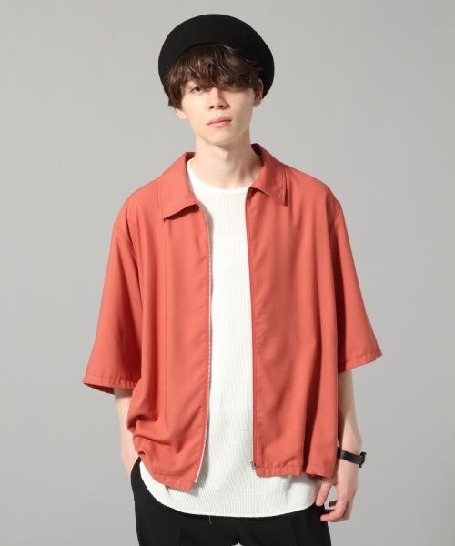 HARE(ハレ)の「ライトスウィングトップ5分袖(トップス・ブラック系尾その他/グレー/オレンジ)」の3枚目の写真