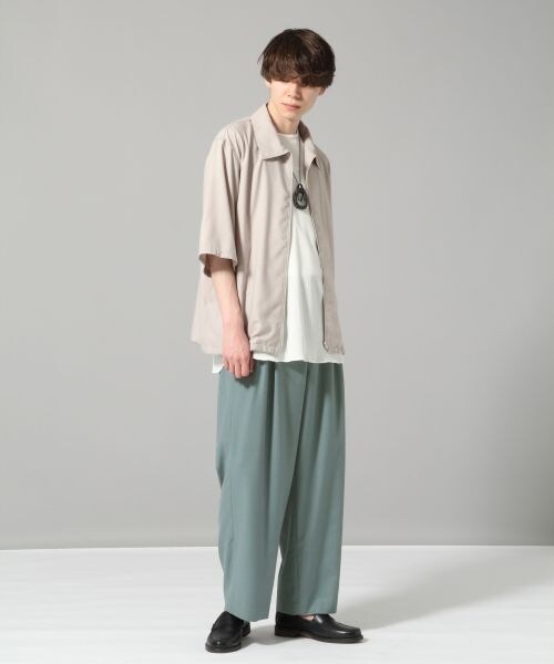 HARE(ハレ)の「ライトスウィングトップ5分袖(トップス・ブラック系尾その他/グレー/オレンジ)」の5枚目の写真