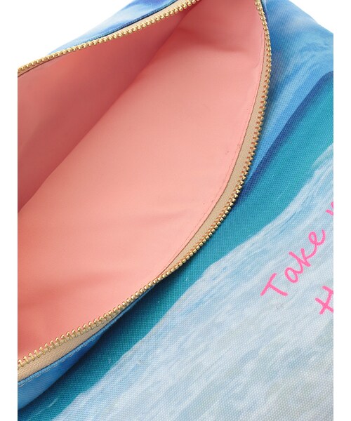 31 Sons de mode（トランテアン　ソン　ドゥ　モード）の「サマークラッチバッグ 〔2017 Summer Tabloid掲載〕（バッグ・レディース・ブルー/イエロー・フリー）」の9枚目の写真