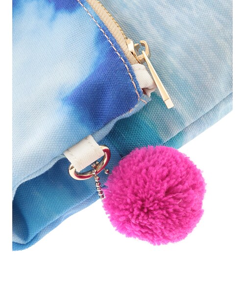 31 Sons de mode（トランテアン　ソン　ドゥ　モード）の「サマークラッチバッグ 〔2017 Summer Tabloid掲載〕（バッグ・レディース・ブルー/イエロー・フリー）」の6枚目の写真