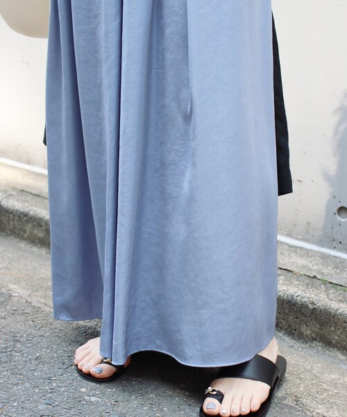 JOURNAL STANDARD relume ヴィンテージサテンワイドパンツ JOURNAL STANDARD relume（ジャーナルスタンダード レリューム
