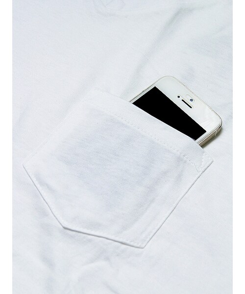 JACKROSE(ジャックローズ)の「PREVENTION VネックTEE(トップス・メンズ・ブラック/グレー/ホワイト/ピンク/ブルー・M/L/XL)」の6枚目の写真