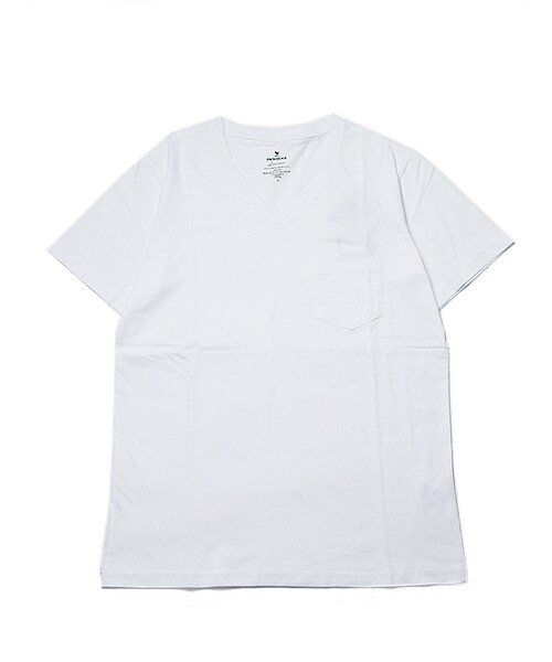 JACKROSE(ジャックローズ)の「PREVENTION VネックTEE(トップス・メンズ・ブラック/グレー/ホワイト/ピンク/ブルー・M/L/XL)」の9枚目の写真