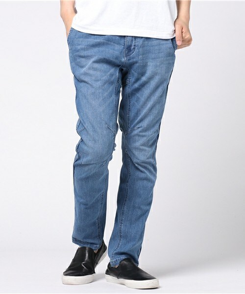 UNION STATION（ユニオンステーション）の「【2017SS商品】デニムパンツ（デニムパンツ・メンズ・ブルー/ライトブルー・S/M/L/LL）」の2枚目の写真