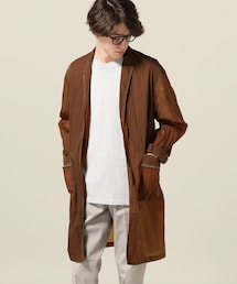 417 EDIFICE | taupe / トープ NYLON TAFFETA AIR CT(ジャケット/アウター)