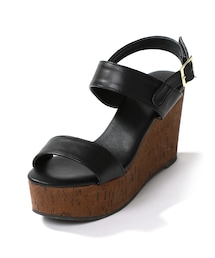 GRL | 厚底ダブルストラップサンダル(サンダル)