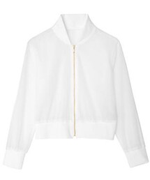 kaene | kaene チュール重ね 透けブルゾン(ブルゾン)