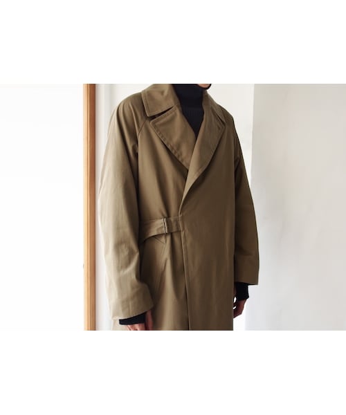 COMOLI（コモリ）の「Gabardine Tielocken Coat（その他・メンズ・other・S）」の3枚目の写真
