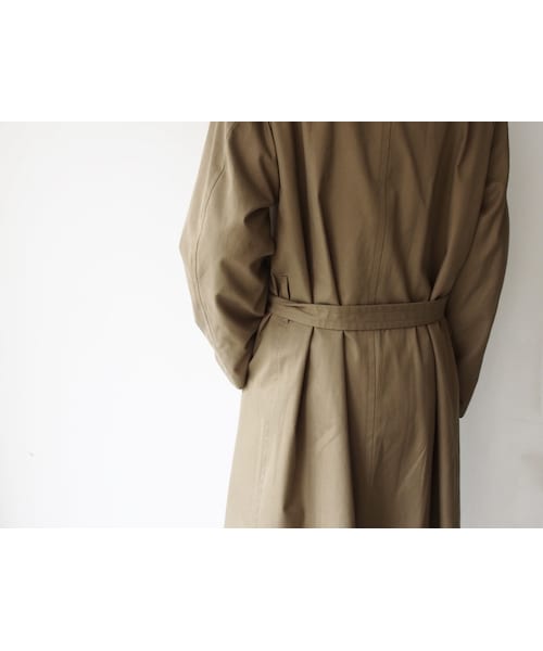 COMOLI（コモリ）の「Gabardine Tielocken Coat（その他・メンズ・other・S）」の4枚目の写真