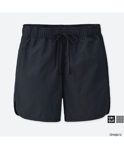 UNIQLO（ユニクロ）の「アクティブショートパンツ＋E（その他パンツ・レディース・BROWN 34/OLIVE 56/BLACK 09・S/L/XXL/XL/M）」の2枚目の写真