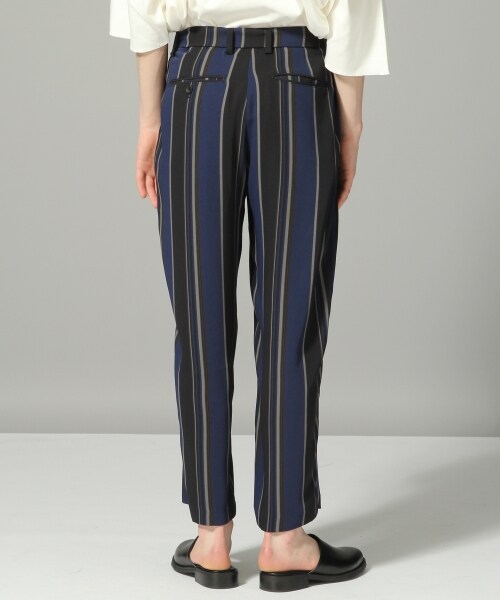 HARE（ハレ）の「ランダムストライプパンツ（パンツ・ライトブルー/ネイビー）」の6枚目の写真