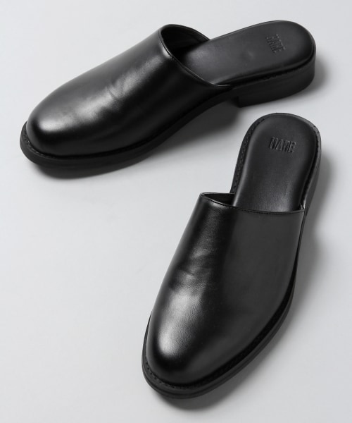 HARE(ハレ)の「スリッパサンダル(シューズ・ブラック/ブラウン)」の1枚目の写真