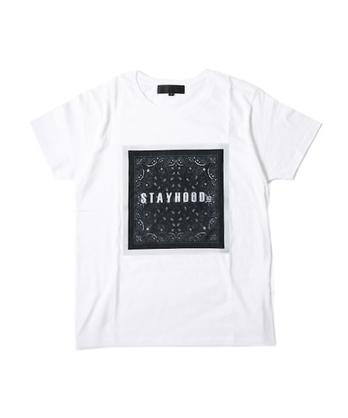 Luv maison（ラブメゾン）の「3D STAYHOOD TEE（トップス・メンズ・ホワイト×ブラック/ホワイト×レッド・M/L）」の8枚目の写真