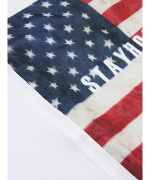 Luv maison（ラブメゾン）の「3D STAYHOOD TEE（トップス・メンズ・ホワイト×ブラック/ホワイト×レッド・M/L）」の13枚目の写真