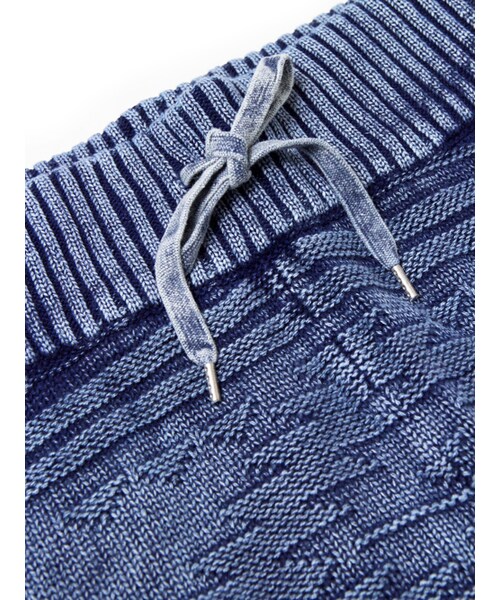 JACKROSE（ジャックローズ）の「ストーン加工ネイティブ編みニットショーツ（パンツ・メンズ・アイボリー/インディゴ・M/L）」の12枚目の写真