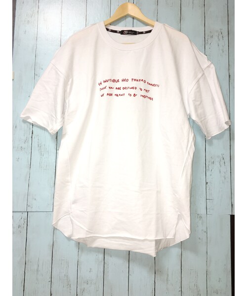 STORES.jp(ストアーズドットジェーピー)の「*シンプル刺繍Tシャツ*(Tシャツ/カットソー・メンズ・その他)」の5枚目の写真
