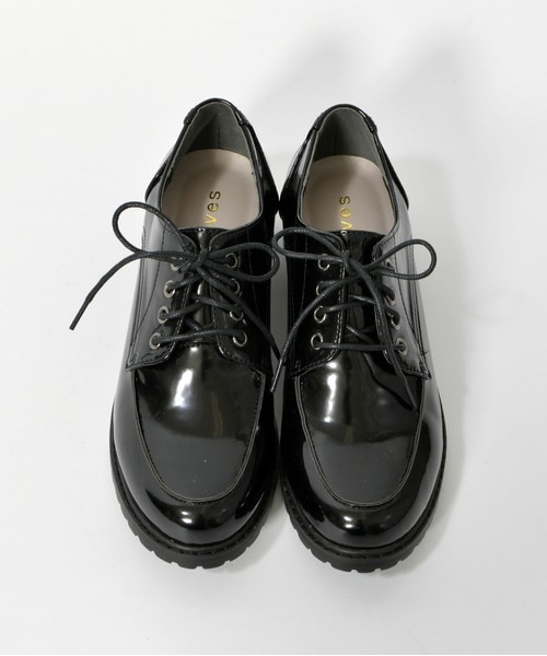 archives（アルシーヴ）の「レースアップシューズ（その他シューズ・レディース・ブラック/ブラウン・MEDIUM/LARGE）」の3枚目の写真