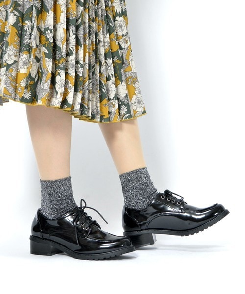 archives（アルシーヴ）の「レースアップシューズ（その他シューズ・レディース・ブラック/ブラウン・MEDIUM/LARGE）」の2枚目の写真