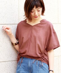 PAGEBOY | 【PAGEBOY】シャドーシャーリングブラウス(トップス)