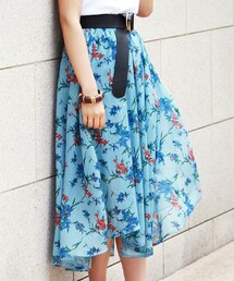 PAGE BOYのかわいい花柄スカート4点セット♥ PAGE BOYのかわいい花柄スカート4点セット♥