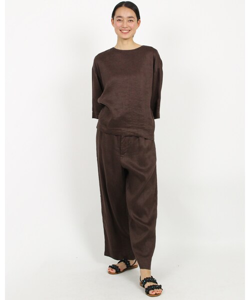 45R（フォーティファイブアール）の「リネンキュプラツイルパンツ