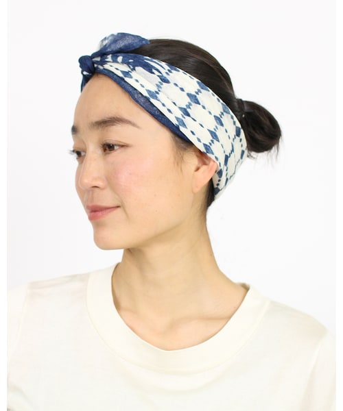 45R バンダナ バーガンディ ドット柄 バンダナ 45R バーガンディ