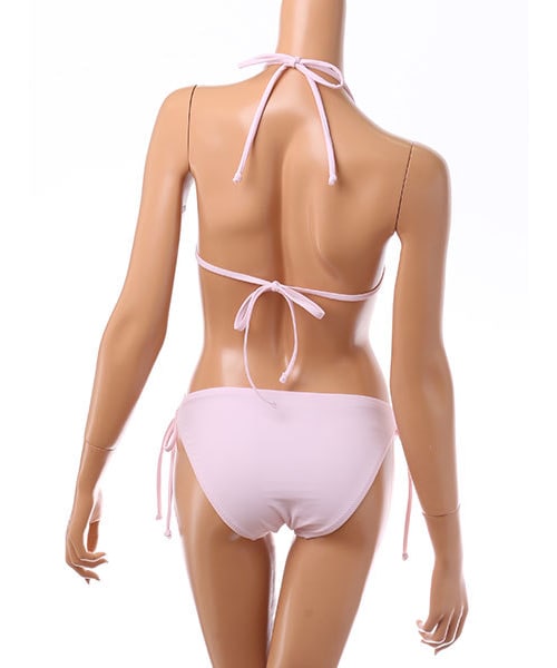 PEAK&PINE（ピークアンドパイン）の「無地チャーム付き三角ビキニ