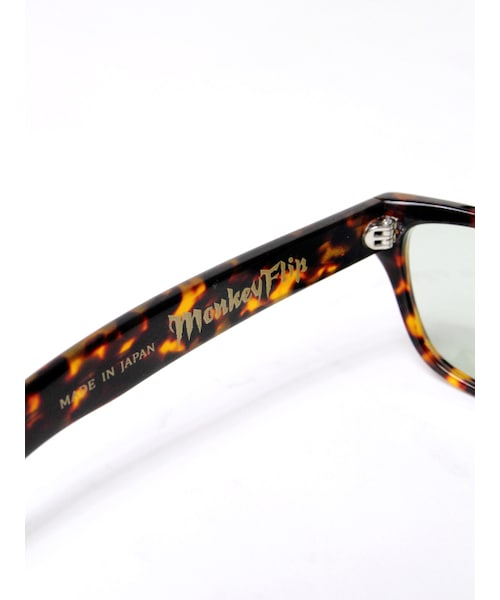 SKULL WORKS（スカルワークス）の「×モンキーフリップ 鼈甲サングラス