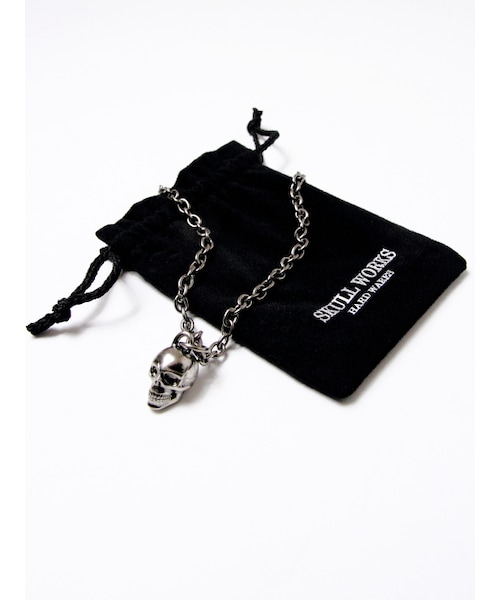 SKULL WORKS（スカルワークス）の「スカルシルバーネックレス（）」 - WEAR
