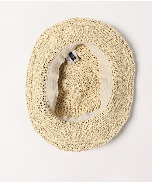 archives（アルシーヴ）の「ブレイドハット（ハット・レディース・ベージュ・MEDIUM）」の4枚目の写真