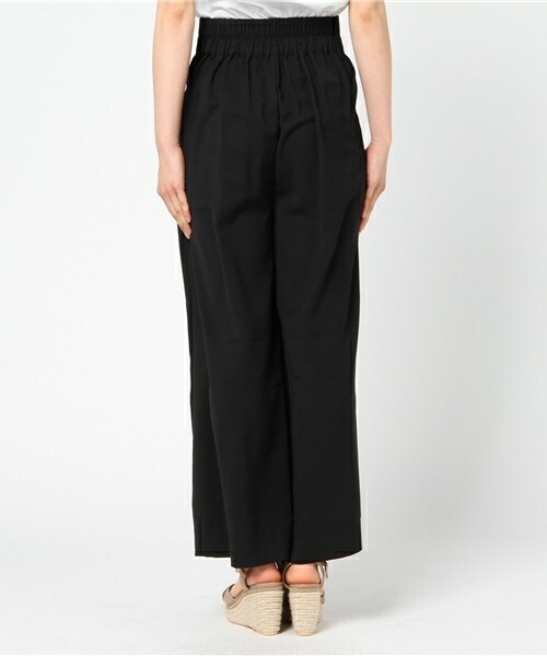 archives（アルシーヴ）の「ベルトレースアップワイドパンツ（その他パンツ・レディース・アイボリー/ブラック/グレー・MEDIUM）」の13枚目の写真