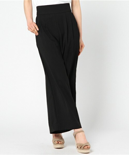 archives（アルシーヴ）の「ベルトレースアップワイドパンツ（その他パンツ・レディース・アイボリー/ブラック/グレー・MEDIUM）」の12枚目の写真